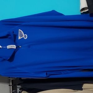St louis blues men's xxl 1/4 zip pullover